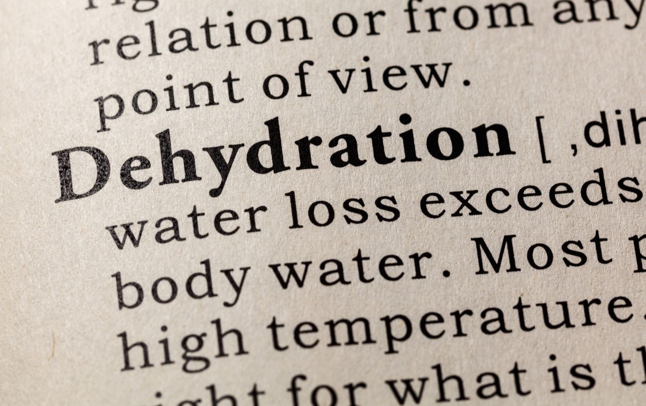 La palabra deshidratación.